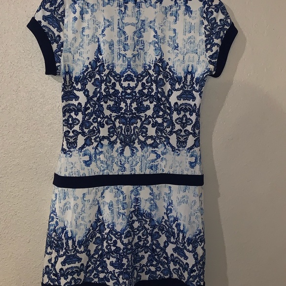 Fabulous BCBG Blue Gradient Dress - Picture 5 of 5